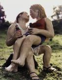 Sarah Anne Johnson, The Kiss (Tree Planting project), 2003.