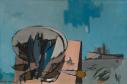Herman Maril, Seascape with Boat, 1959.
