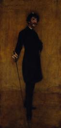 Portrait of Whistler by William Merritt Chase