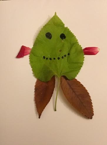 image of leaf art