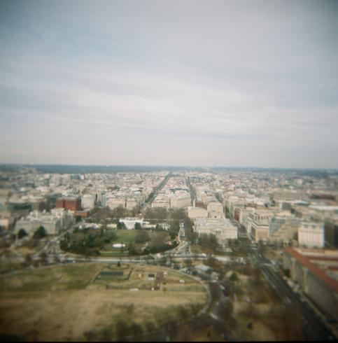 Image of an areal view of DC
