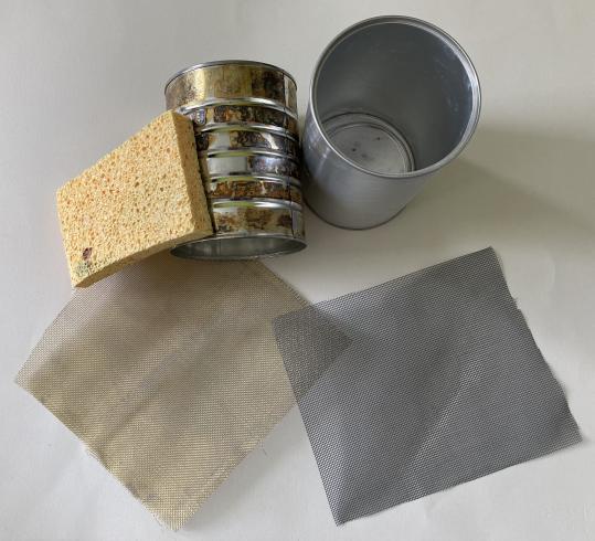 Papermaking cans and screens