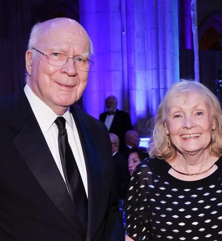 Photo of two people at The Phillips Collection gala