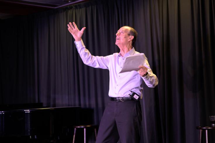 Sam Simon performing Dementia Man