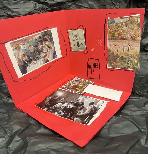 Collage made by Grade 1 student