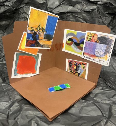 Collage made by Grade 1 student