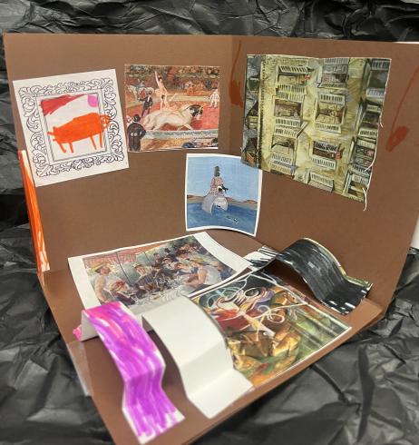 Collage made by Grade 1 student