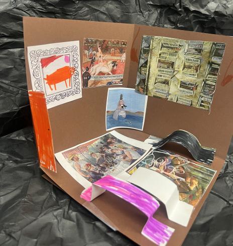 Collage made by Grade 1 student