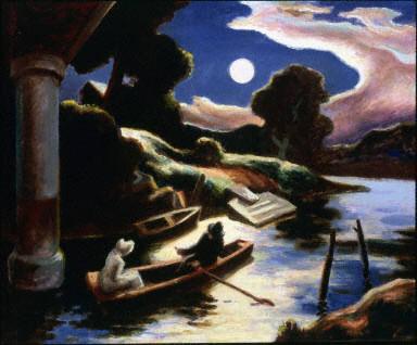 Moonlight on the Osage