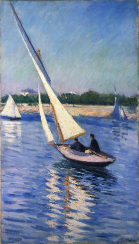 Sailboats on the Seine at Argenteuil