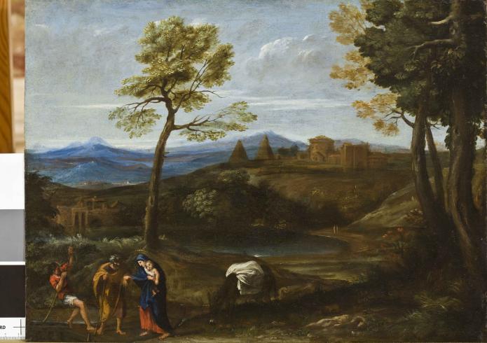 Landscape with Flight into Egypt 