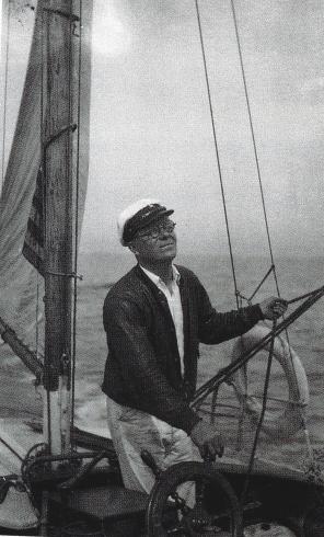 Arthur Dove aboard the Mona