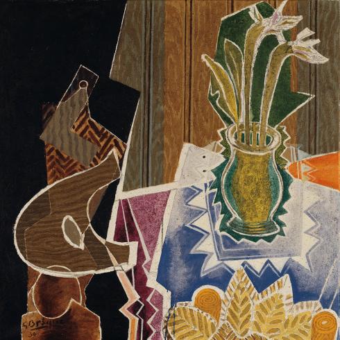 Stool, Vase, Palette