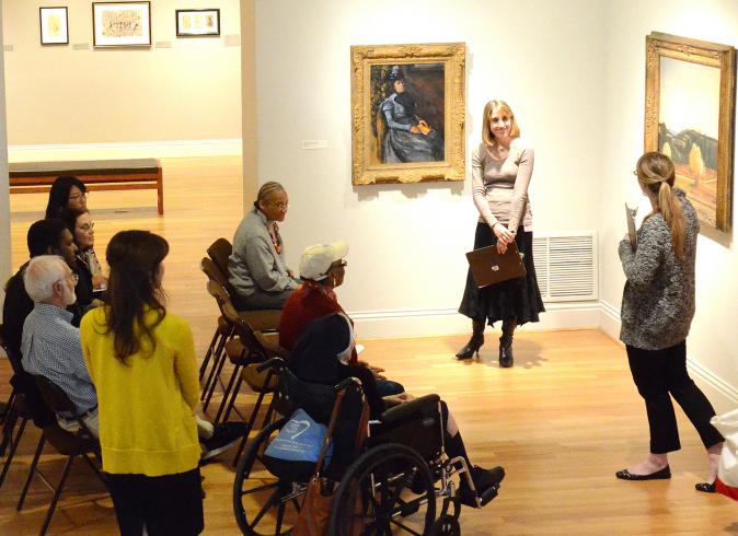 Educators in the Galleries