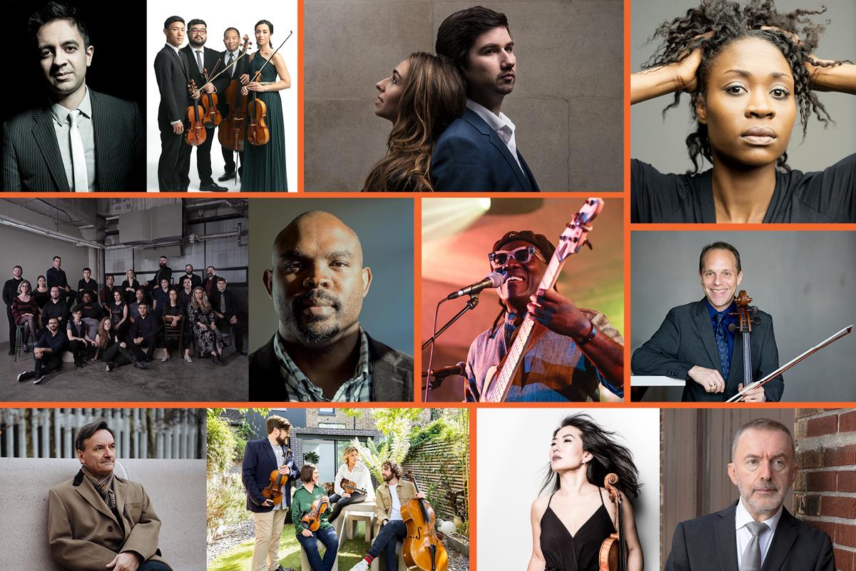 Collage of Phillips Music performers