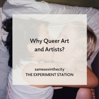 Promo for Why queer art and artists? blog