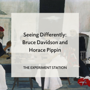 Promo for Seeing Differently: Bruce Davidson and Horace Pippin blog