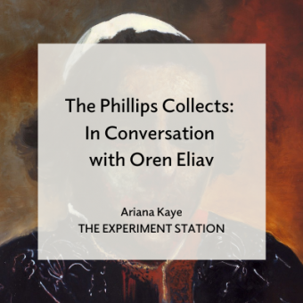 Cover image for The Phillips Collects: In Conversation with Oren Eliav by Ariana Kaye for The Experiment Station.