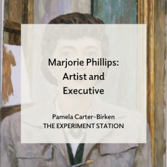Promo for Marjorie Phillips: Artist and Executive blog