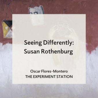 Cover image for Seeing Differently: Susan Rothenburg by Oscar Flores-Montero for The Experiment Station