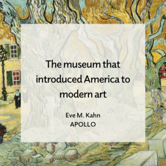 Promo for Eve Kahn article in Apollo