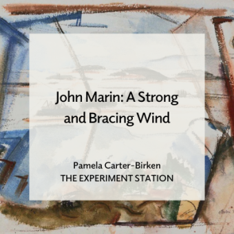 Promo for John Marin: A Strong and Bracing Wind blog