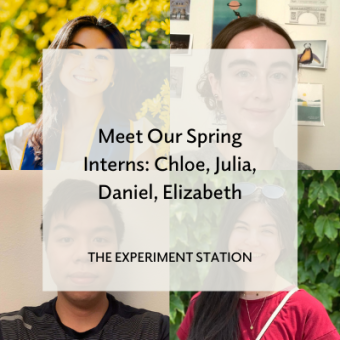 Promo for Meet Our Spring Interns: Chloe, Julia, Daniel, Elizabeth blog