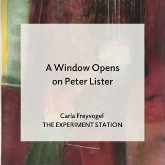 Promo for A Window Opens on Peter Lister blog