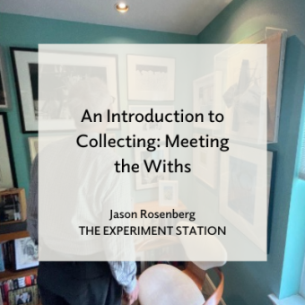 Promo for Introduction to Collecting: Meeting the Withs by Jason Rosenberg blog