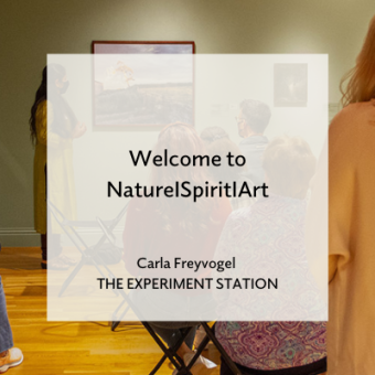 Promo for Welcome to NatureSpiritArt blog