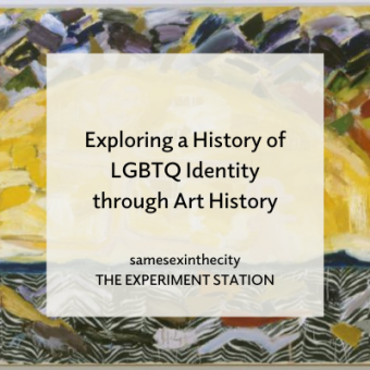 Promo for Exploring a History of LGBTQ Identity through Art History blog