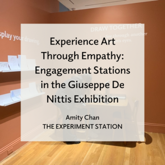 Promo for Experience Art Through Empathy blog 