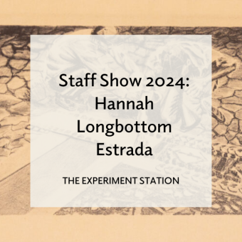 Promo for Staff Show 2024 Hannah Longbottom Estrada blog