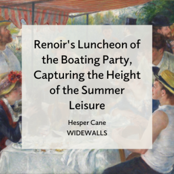 Renoir's Luncheon of the Boating Party, Capturing the Height of the Summer Leisure / Hesper Cane / Widewalls